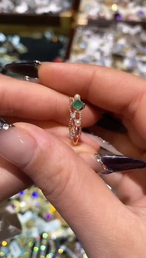 纯铜合金琉璃楚楚珠宝中古甄选不退换