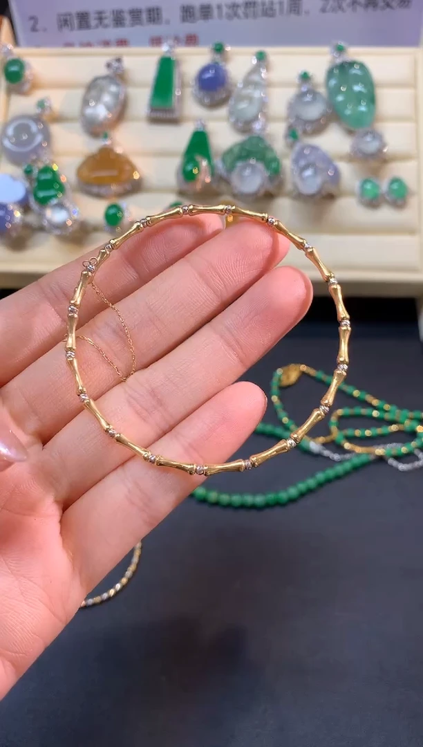 手镯18K金手镯|980