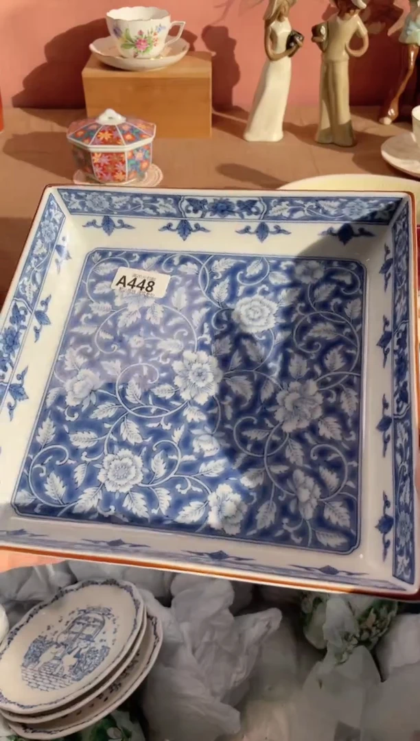 瓷片慕瓷器瓷器A448