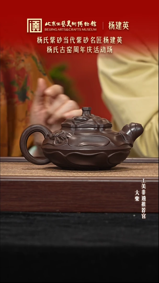 茶壶紫砂111 陶茶溯源杨建英 550CC