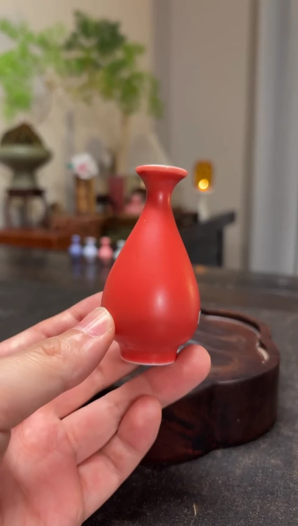 瓶景德镇陶瓷小花瓶插花花器（不含花 ）