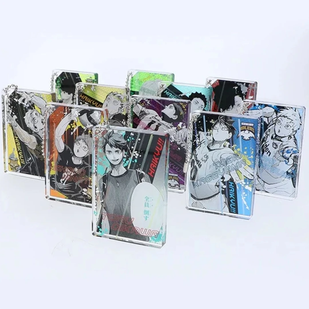 【S拆谷】排球少年jf麻将原画亚克力挂件 平拆 三分之一转盘