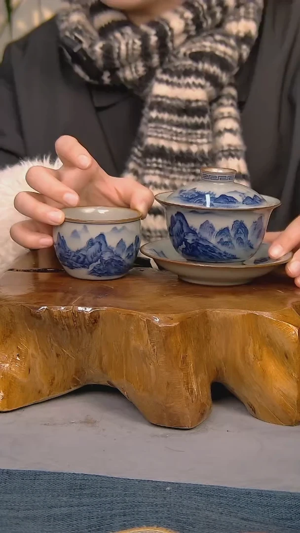 【闪购商品】简装家用款2件套 陶瓷家用茶具系列