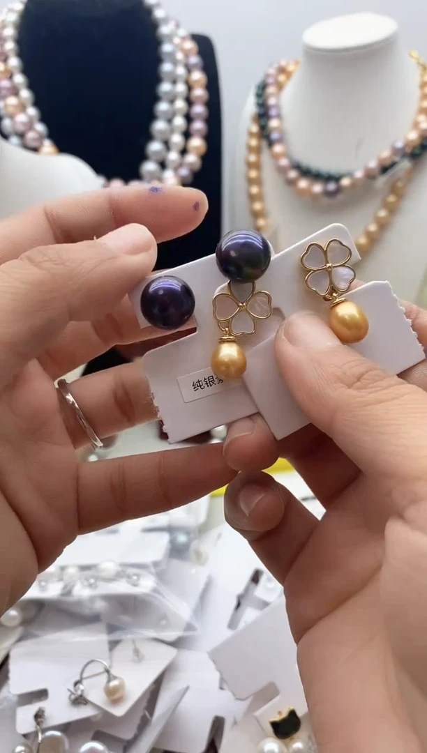 【闪购商品】淡水珍珠颈饰钛钢89