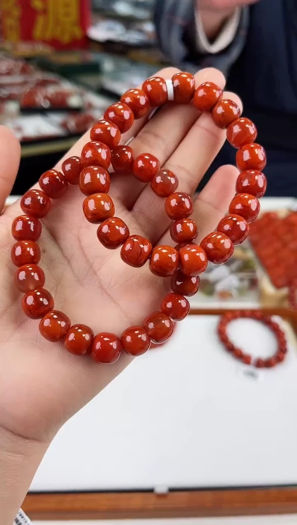 【闪购商品】南红玛瑙瓦西老型手串10+未镶嵌（多样式发其一）