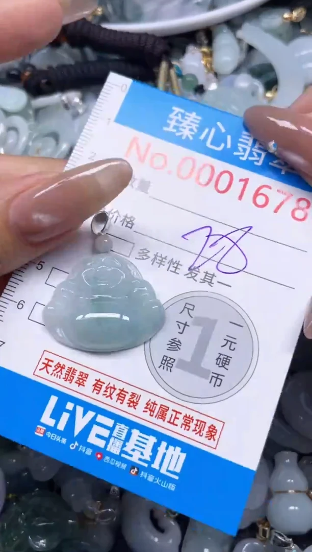 颈饰未镶嵌翡翠1678