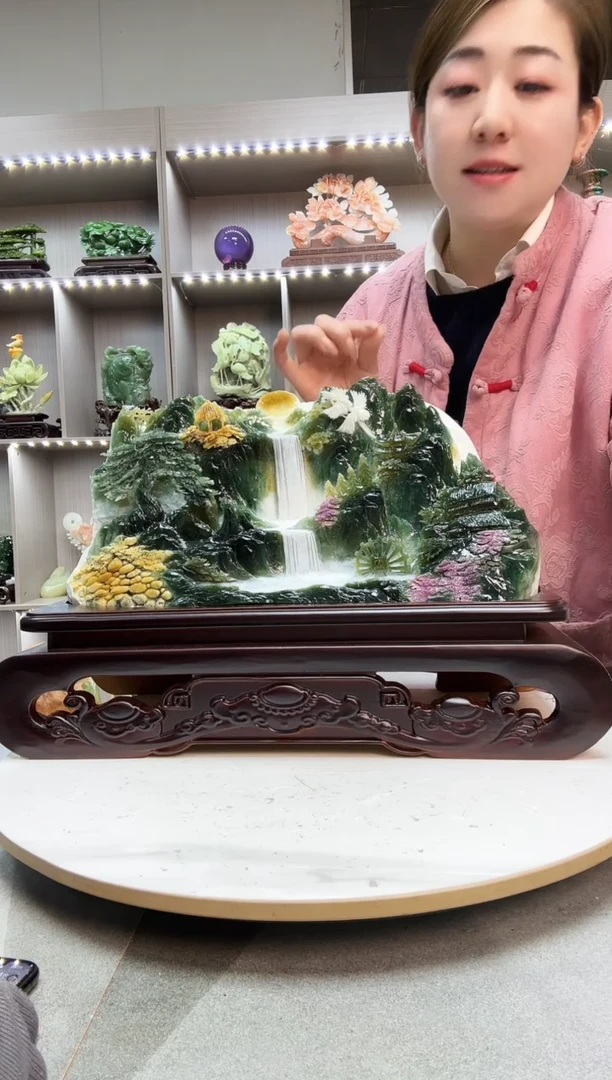 石材天然石材高端家居摆件