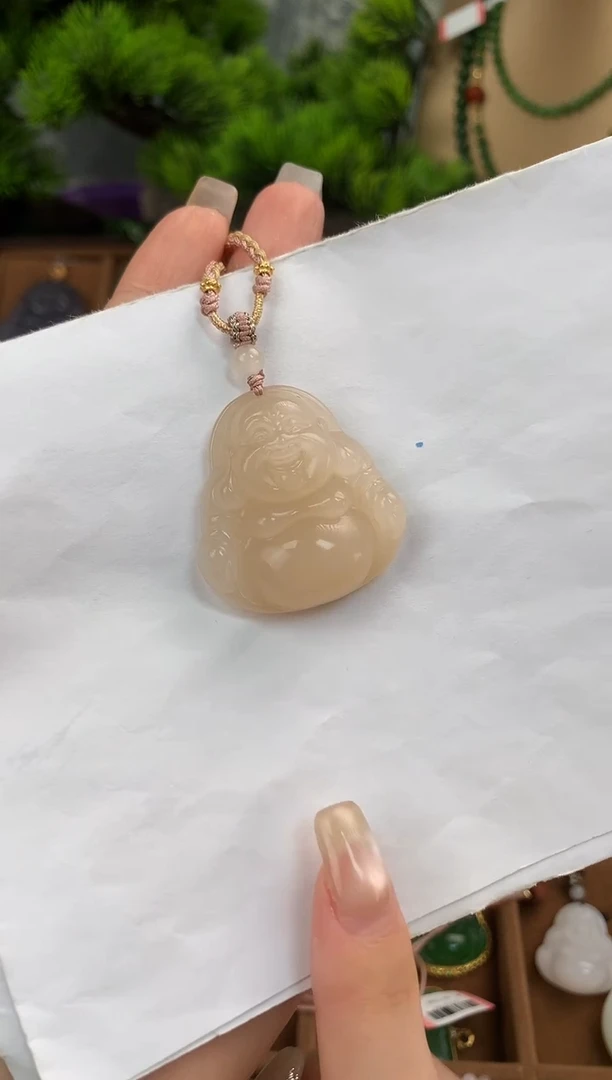 【闪购商品】和田玉颈饰未镶嵌吊坠35mm