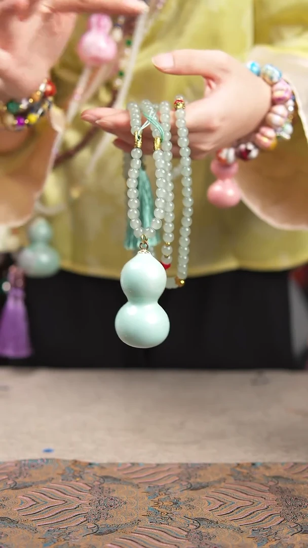 011玖澄文创漆艺葫芦国风配饰葫芦系列