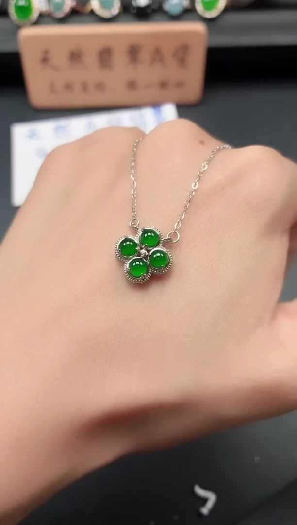 银S925镶嵌戒指翡翠11111