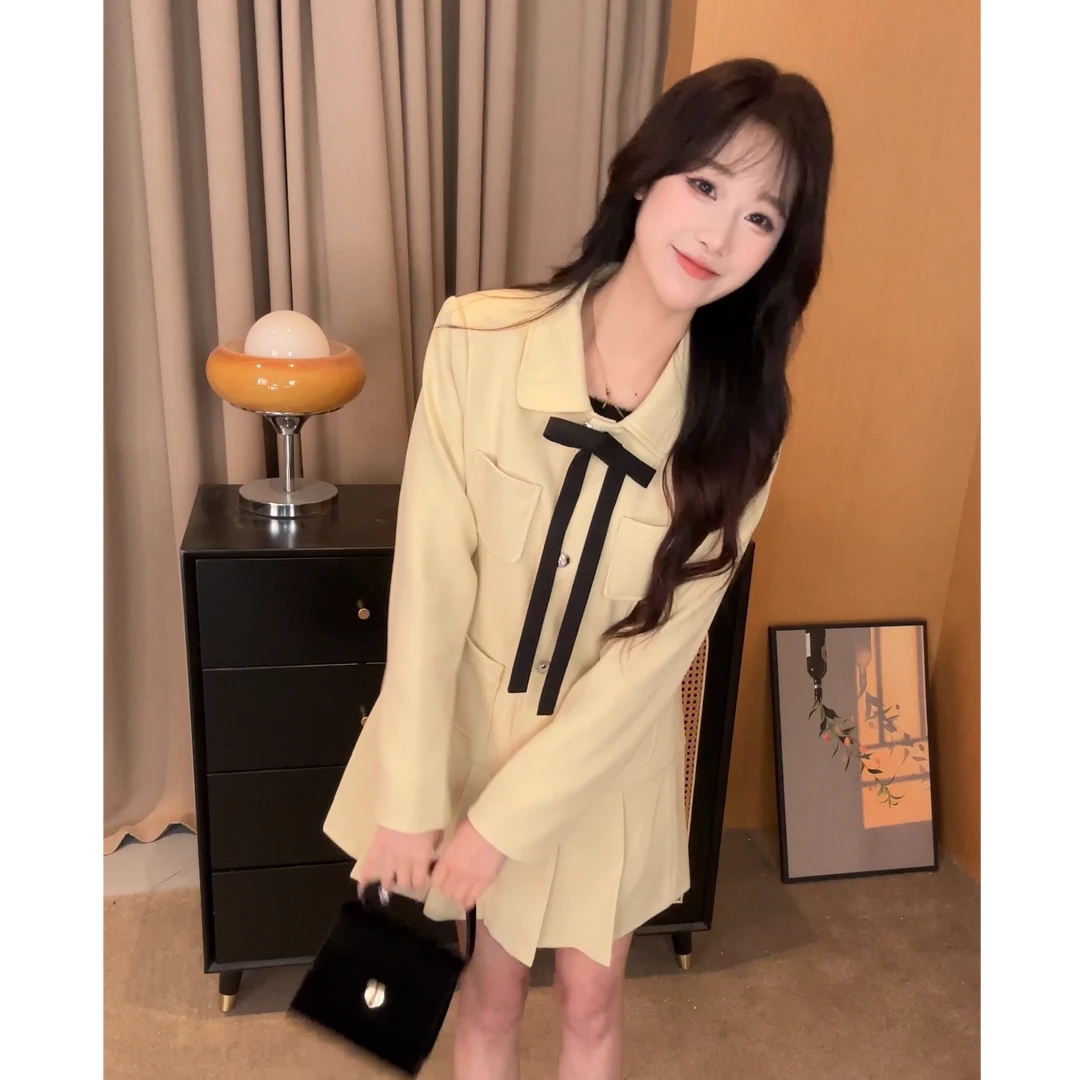 粥【晴野云裳】春季连衣裙气质时尚女装连衣裙高级公主宽松