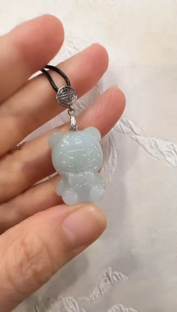 颈饰未镶嵌翡翠国风