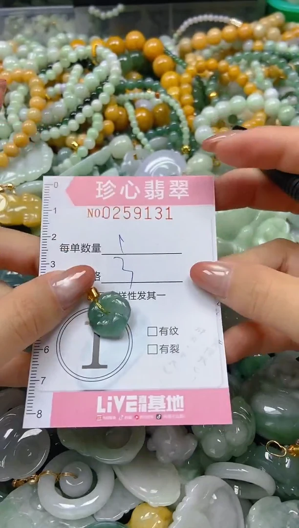 翡翠未镶嵌颈饰闪购0259131