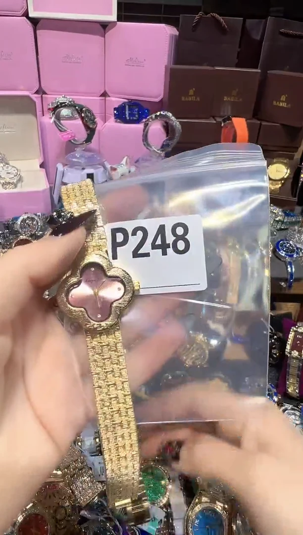 石英机芯不锈钢不锈钢直播定闪专用