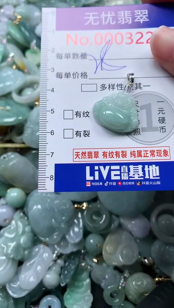 颈饰未镶嵌翡翠3228