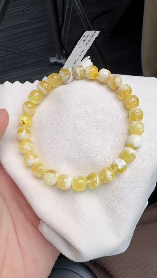 未镶嵌琥珀手串蜜蜡手串