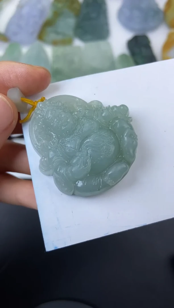 【闪购商品】定制翡翠未镶嵌财神