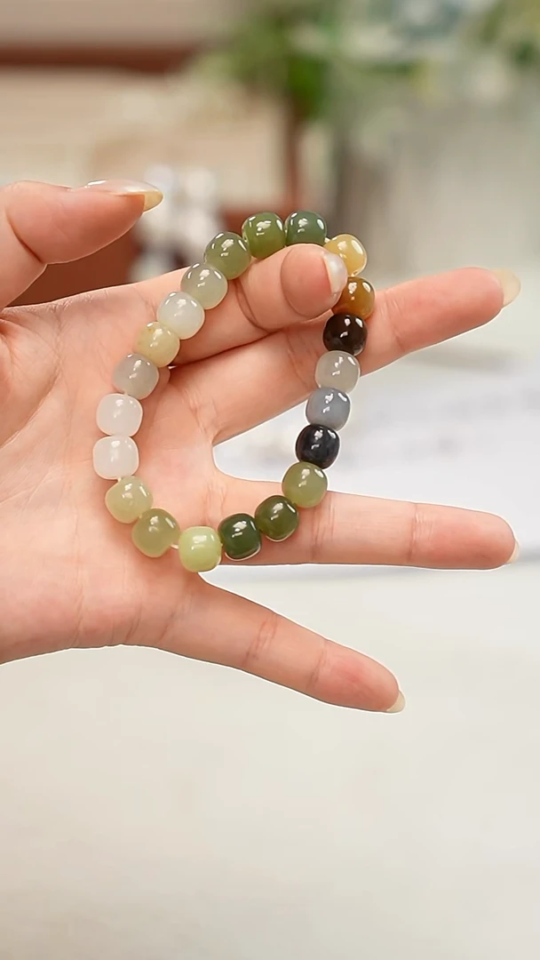 手串未镶嵌和田玉手串