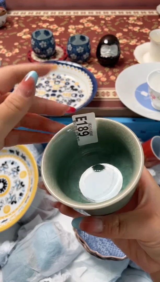 瓷片布***卷瓷器瓷器E189
