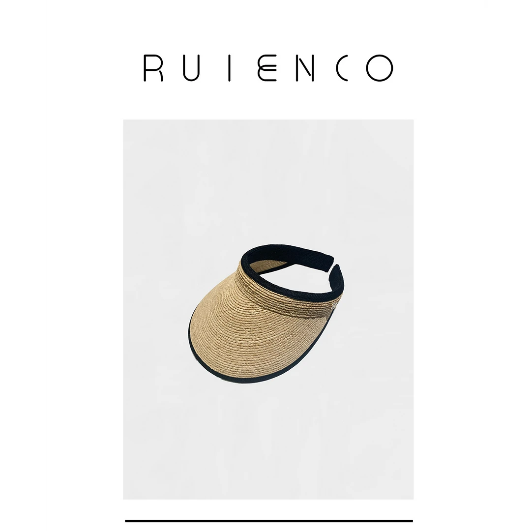 RuienCo.拉菲草空顶帽 非洲马达加斯加进口100遮阳帽子