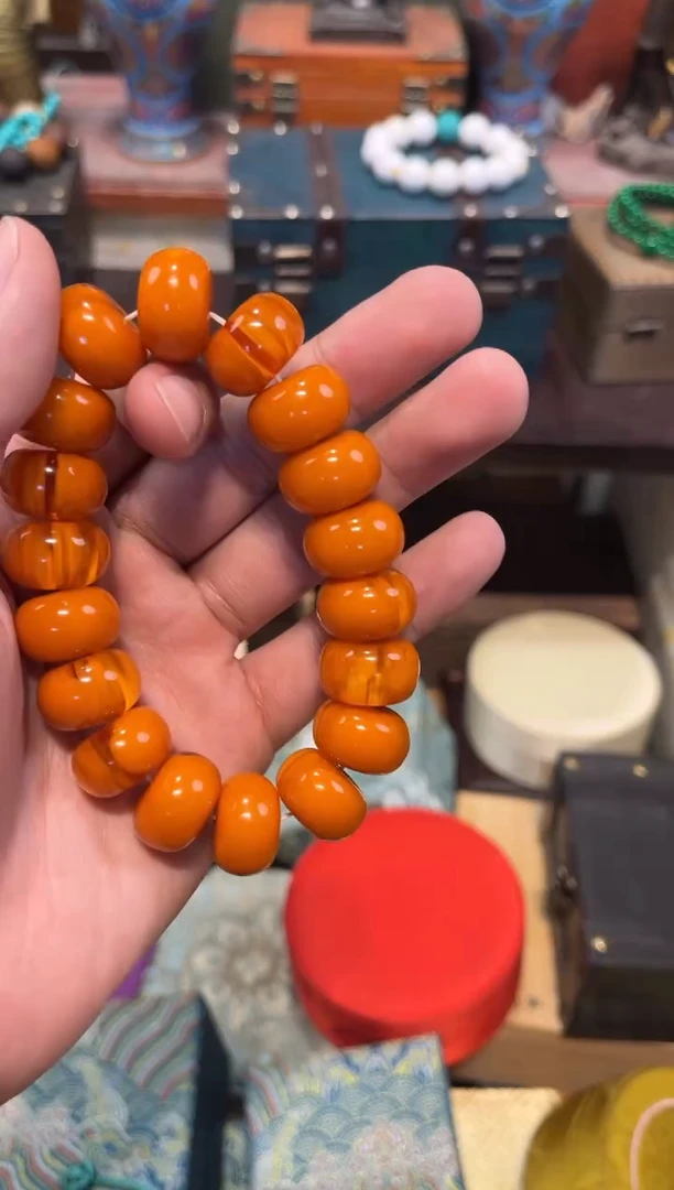 未镶嵌蜜蜡裸石W刘哥高端专属精品32