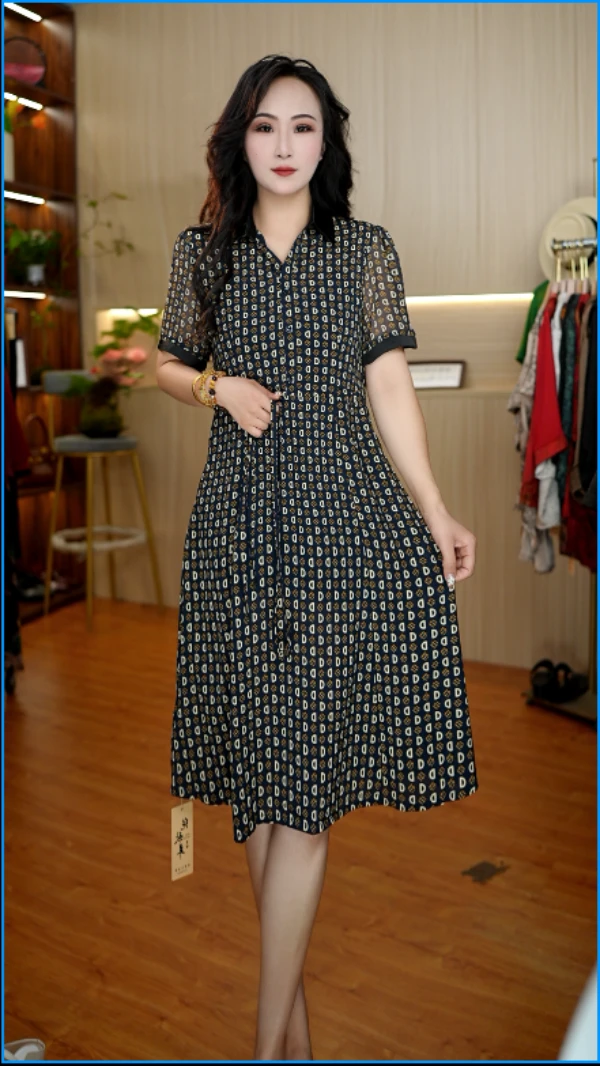 1-8806-23新款时尚连衣裙