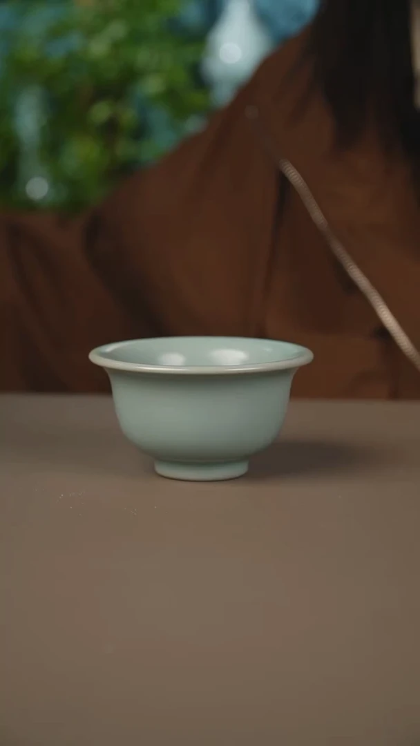 仿古压手杯不开片