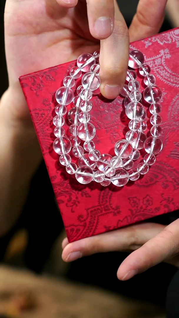 【闪购商品】水晶手串未镶嵌白水晶多圈