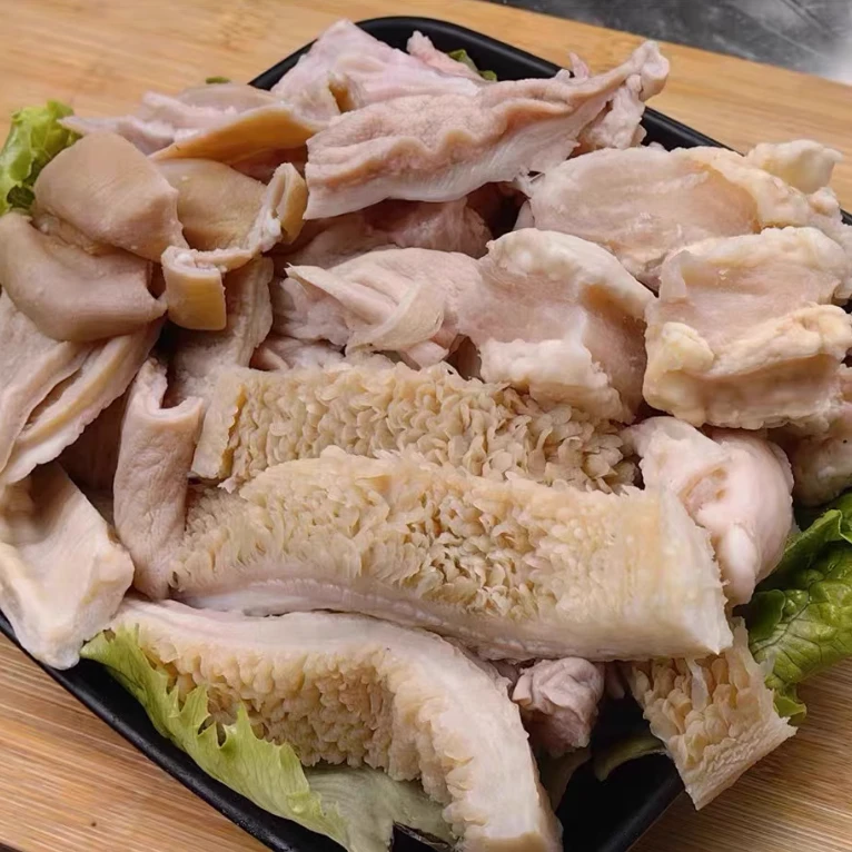 牛日鲜潮汕牛杂生鲜精选小黄牛白牛肚+去油牛肠3斤商用批发6分熟