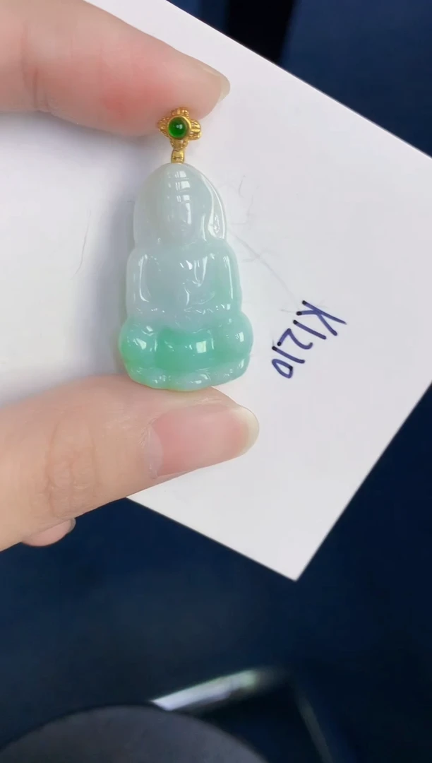 颈饰未镶嵌翡翠天然翡翠缅甸A货