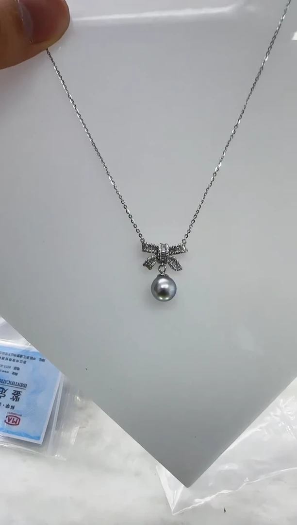 【闪购商品】海水珍珠DA银S925镶嵌c1444 套链8