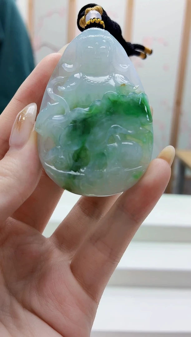 未镶嵌定制翡翠5175jw-毛货挂件59