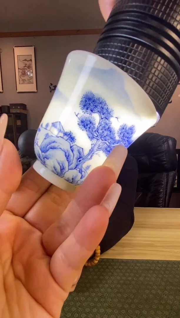 【闪购商品】景德镇青花手工手绘陶瓷