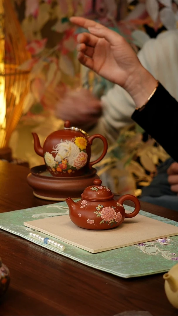 茶壶紫砂小*柑宜兴原矿手工紫砂壶