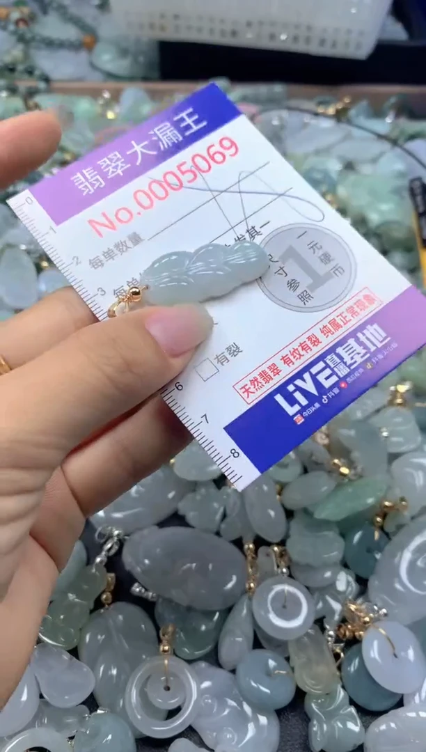 颈饰未镶嵌翡翠5069