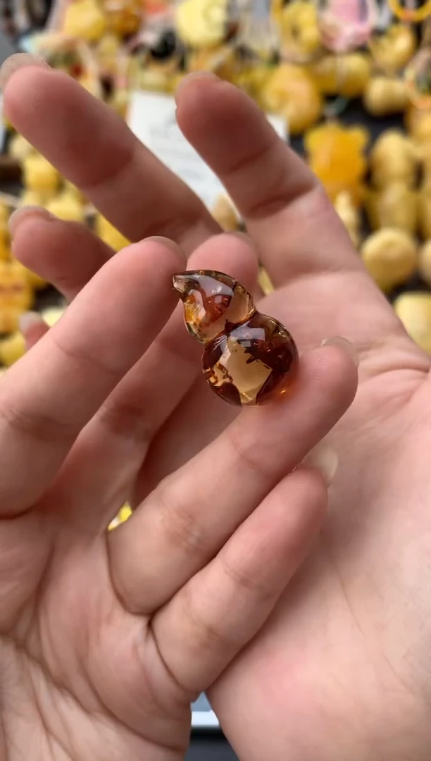 未镶嵌琥珀珠宝奇石086琥珀蜜蜡微瑕品