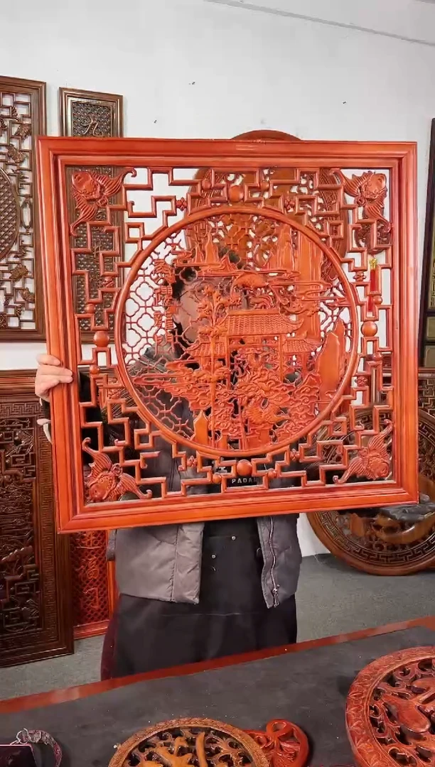 【闪购商品】香樟木木雕80公分  鱼跃龙门  微瑕处理不退不换