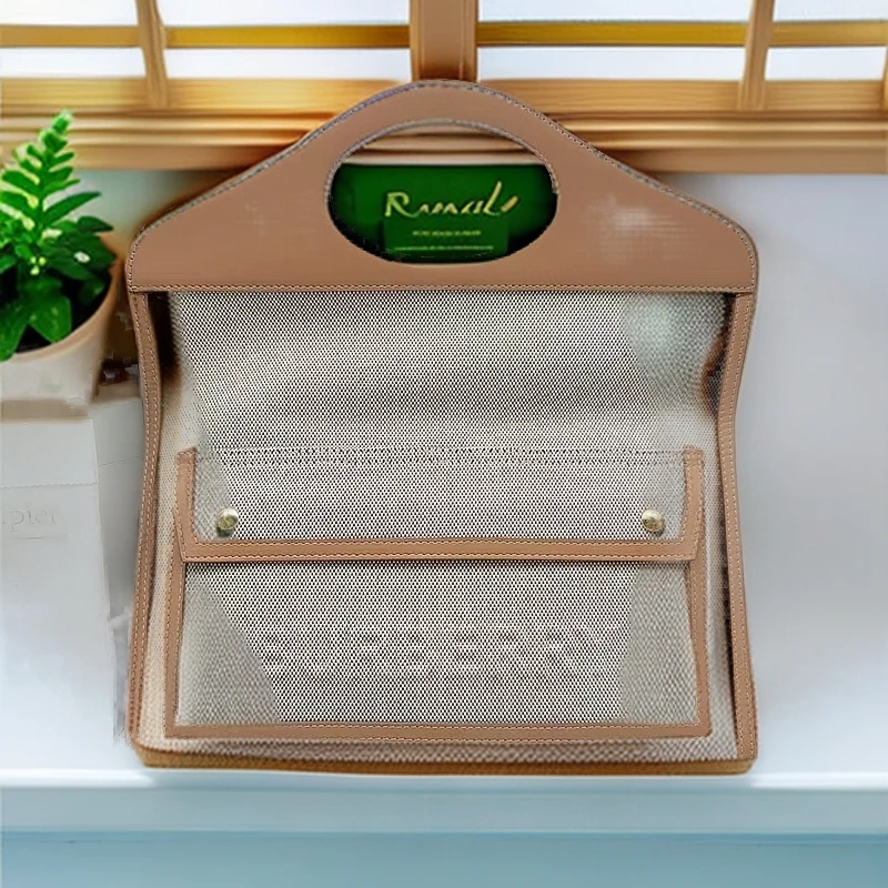 95新 BURBERRY/博柏利 帆布手提单肩包 1184 4662