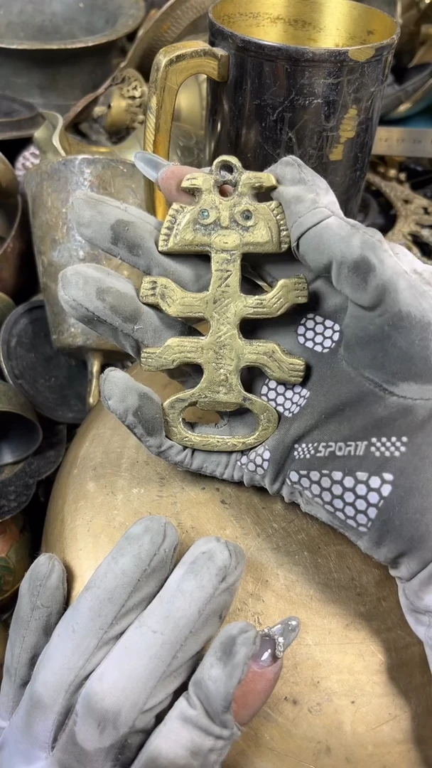 无*亿锦铜回流铜器摆件28