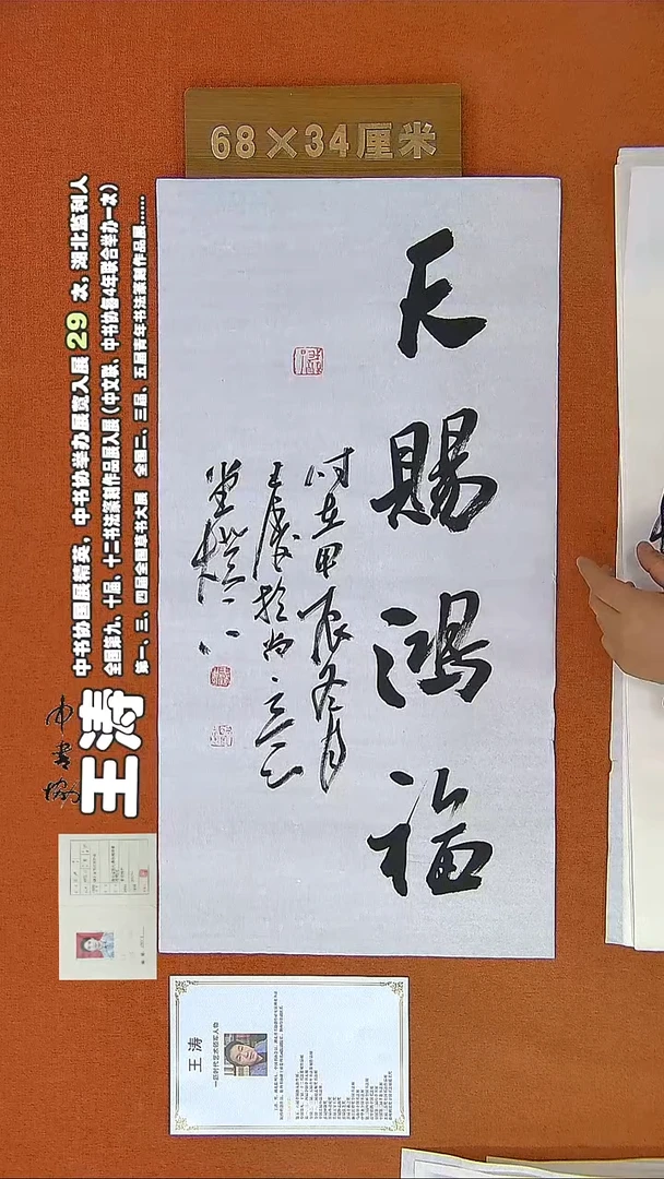 【闪购商品】书法138E王涛书法作品