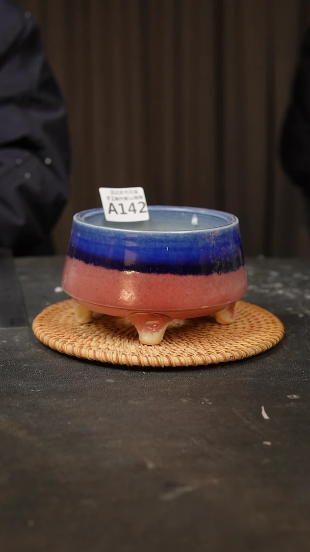 【闪购商品】瓷片景德镇手工花盆