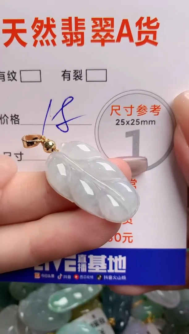 翡翠未镶嵌颈饰24002193