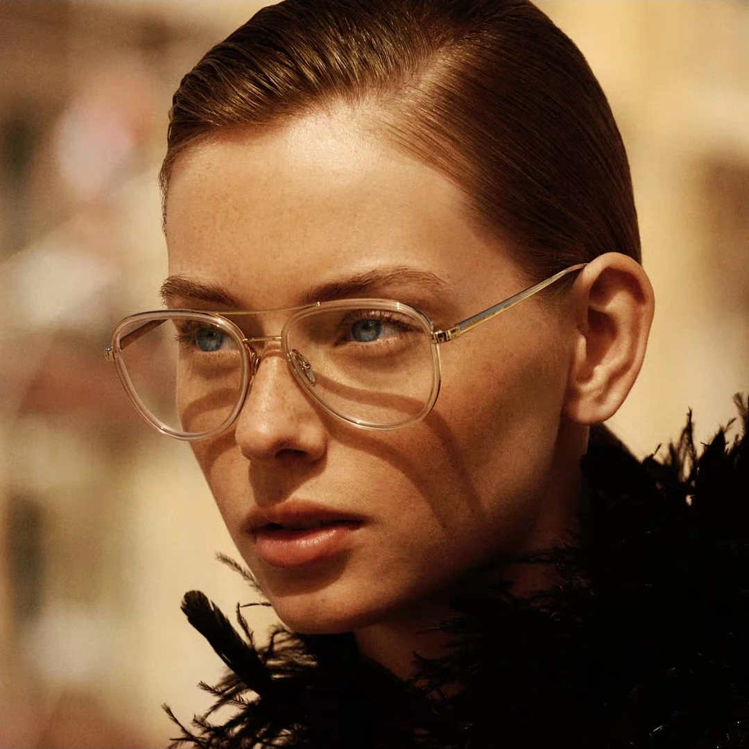 99新 Chanel/香奈儿 汤/P225992523/ 银色 平光镜 眼镜