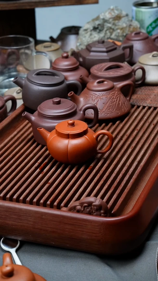 茶壶紫砂筋文器小水平