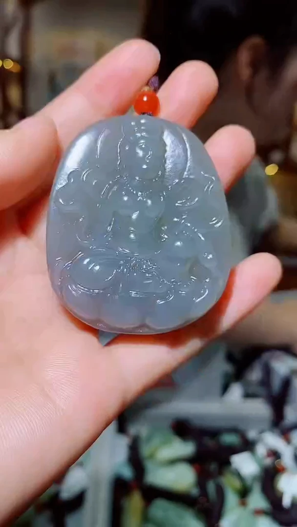 和田玉未镶嵌颈饰1