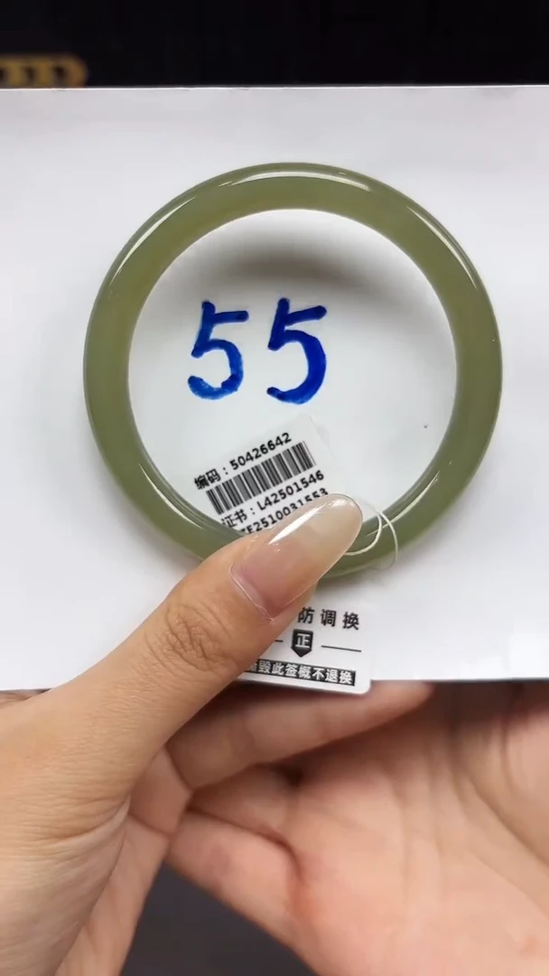 未镶嵌手镯和田玉6642