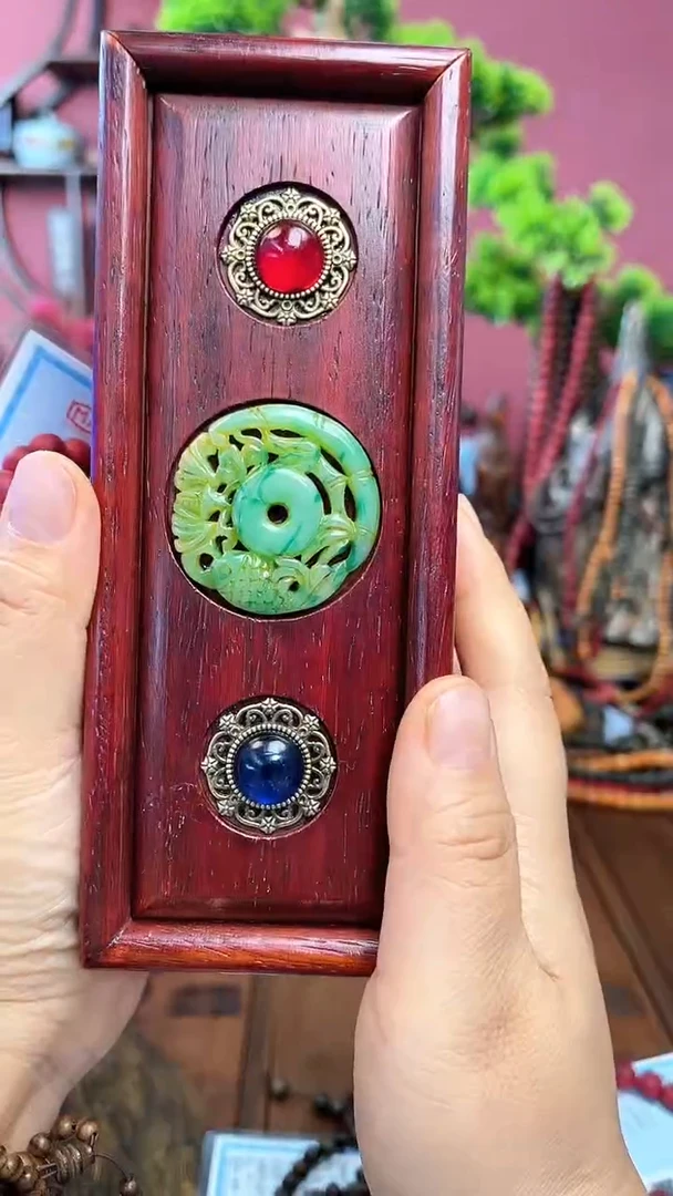 【闪购商品】木中之❤王妍妍批发10-红圆双圈0.8木盒