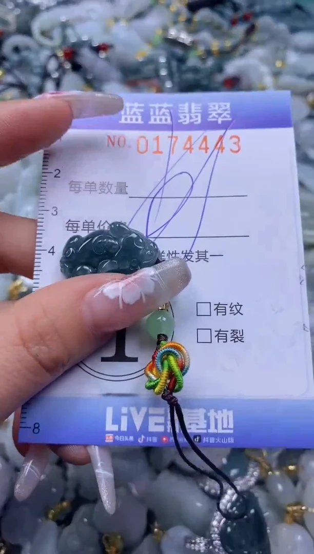 【闪购商品】翡翠颈饰未镶嵌闪购0174443多样性发其一