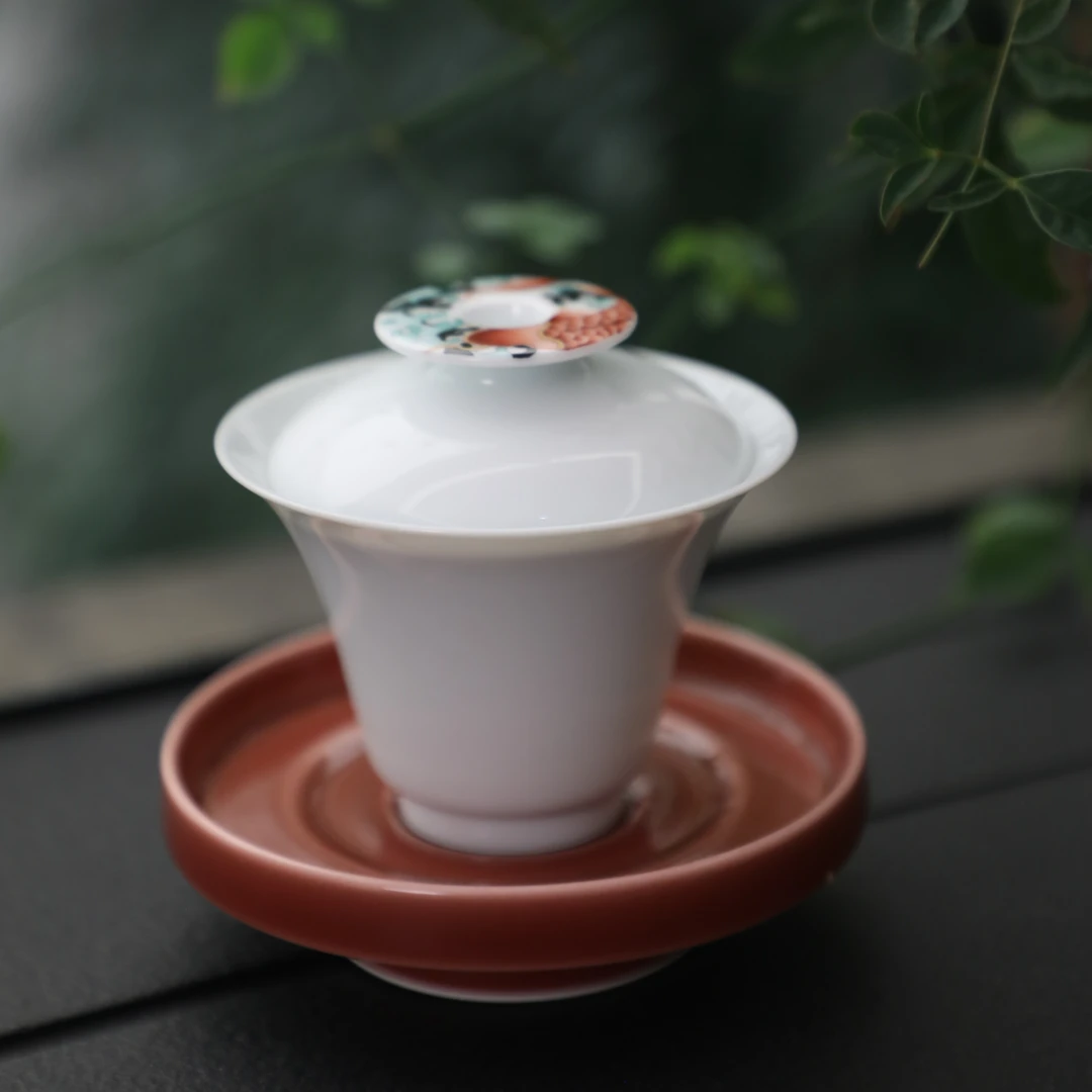 年年有余 盖碗 100cc