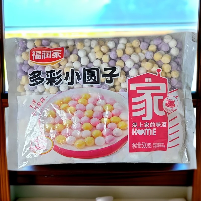 500g*3袋-冷冻食品-多彩小圆子汤圆【保质期到2025年10月27日】